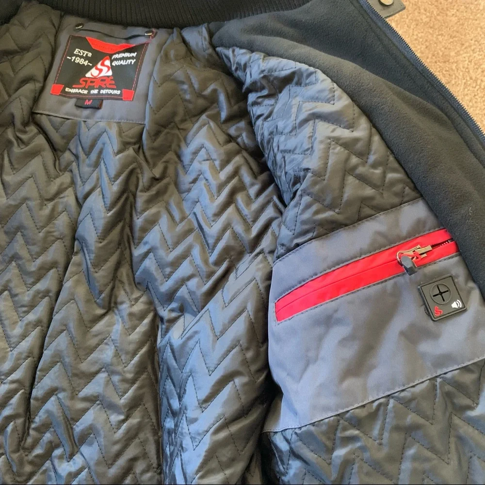 NWT waterproof Spire by Galaxy Mens Jacket - Picture 13 of 16